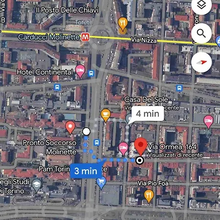 Apartamento Casa Eden, Molinette Metro Turín